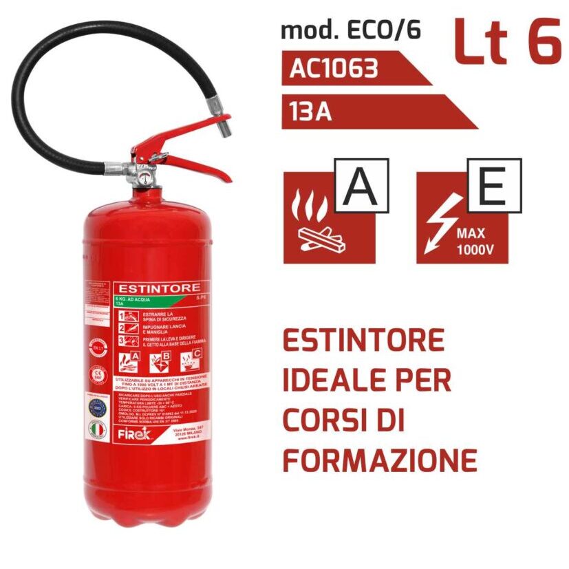 Tubo Sifone H.D. Per Estintore Amerex – Acqua A Pressione, Lunga Durata